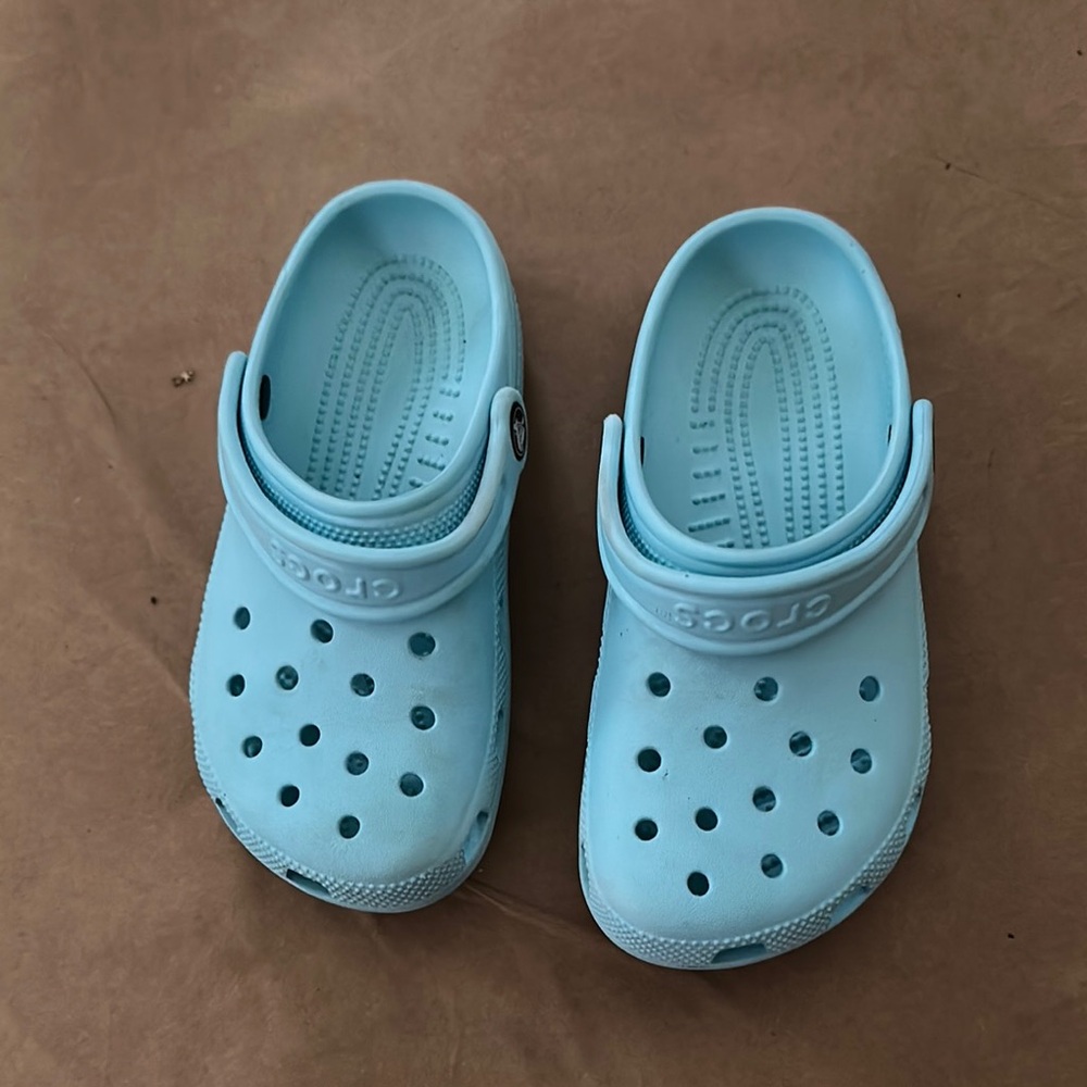 CROCS Kids Aqua Blue Water Shoes